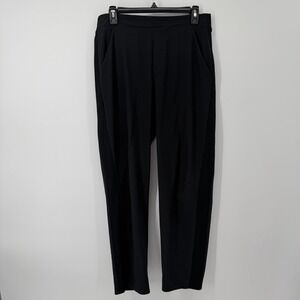 Athleta Brooklyn Ankle Pants Womens Size 8 Black Athletic Gym Running Outdoor